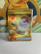 Pokémon TCG Switch Scarlet & Violet 151 206/165 Holo Hyper Rare Gold Card picture