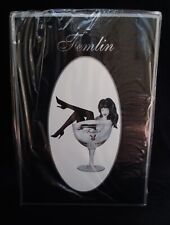 Playboy 2002 First Edition FEMLIN IN CHAMPAGNE GLASS, Brand New in Box picture