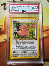 pokemon tcg 2001 southern islands graded lickitung		PSA	10 picture
