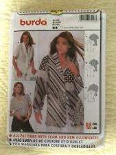 Vintage 2000’s Burda sewing pattern. Women’s shirt sz 10-18 picture
