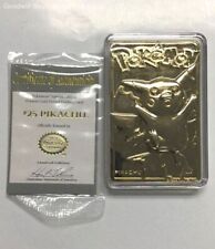 23-Karat Gold Plated Pikachu w/ Certificate of Authenticity - Previously Owned picture