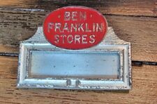 Vintage Ben Franklin Stores Emplyee Badge Greenduck Co Chicago picture