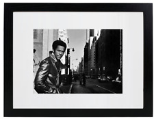 African American Actor Richard Roundtree as Shaft Matted & Framed Picture Photo picture
