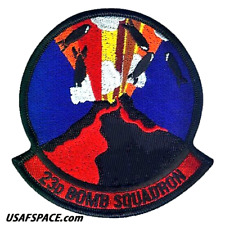 USAF 23RD BOMB SQ - B-52 - ACC -Minot AFB, ND- ORIGINAL - AIR FORCE PATCH on VEL picture