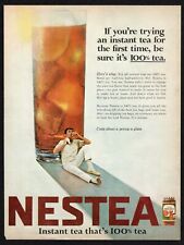 1967 Nestea Instant 100 Percent Tea Frosty Glass Refreshing Toastmaster Print Ad picture