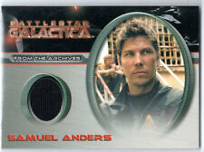 BATTLESTAR GALACTICA SEASON 3 CC38 MICHAEL TRUCCO AS SAMUEL ANDERS COSTUME CARD picture