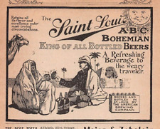 1900 ad SAINT LOUIS Bohemian King of all Bottled Beers Maier & Zobelein Brewery picture