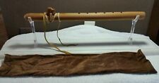 Beautiful  Native American Wood Custom Made 6 Hole Flute Signed w/ Sleeve picture