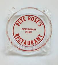 ca. 1970's Pete Rose's Restaurant Original Ashtray Cincinnati OH Reds Baseball picture