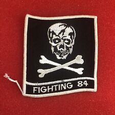 Rare Fighting 84 Original Military Patch Circa 1975-1985 picture