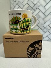 Starbucks 14 oz New Orleans Coffee Mug NOLA You Are Here Collection NIB Cup YAH picture