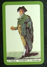 1 x Joker playing card single A noble student of Oxford Robert Dighton B ZJ625 picture