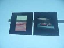 B6-48 Vintage 35mm slide photo lot 2 slides  1970's new car photos picture