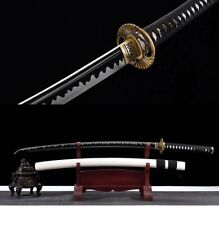 Iaito Practice Japanese Samurai Katana Sword 9260 Spring Steel Unsharpened Blade picture