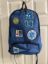 Very Rare Disney Monster University MU Backpack Pre Owned Great Condition HC picture