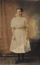 Postcard RPPC Young Woman picture