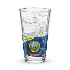 Bigwood River, Idaho Shaker Pint Glass picture