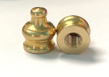 New Raw unfinished solid brass 11/16
