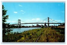 c1960's The High Level Bridge Toledo Ohio OH Unposted Vintage Postcard picture