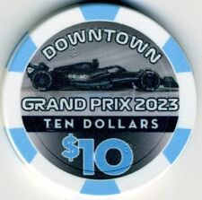 NEW Downtown Grand Casino $10 Chip, Grand Prix 2023, Las Vegas, NV picture