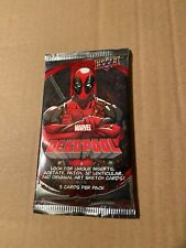 2019 Upper Deck Marvel Deadpool Insert Hobby HOT Pack Patch Sketch Plate 1/1 Box picture