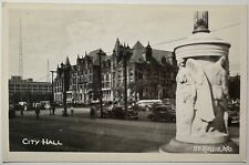 St Louis Missouri City Hall RPPC Postcard c1940s picture