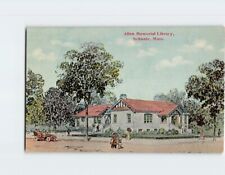 Postcard Allen Memorial Library Scituate Massachusetts USA picture