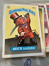 56 Card Lot Of Series 5 1985 Topps Garbage Pail Kids Cards Including Mick Dagger picture