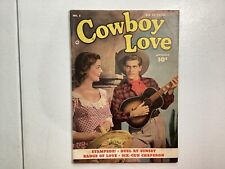 Cowboy Love 3 1949 Fawcet Photo Cover VG- picture