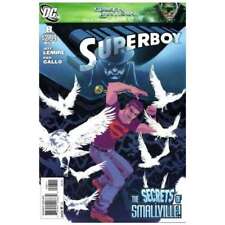 Superboy #8  - Jan 2011 series DC comics VF Full description below [l; picture