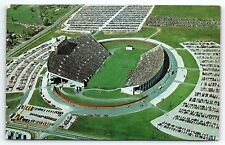 1960s BLOOMINGTON INDIANA UNIVERSITY BIG TEN FOOTBALL STADIUM AERIAL VIEW P2361 picture