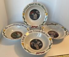 VINTAGE 1996 KELLOGG’S CEREAL BOWLS SET OF 4 EUC picture