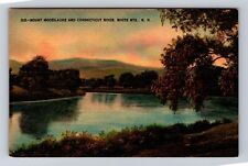 White Mts NH-New Hampshire, Mt Moosilauke, Connecticut River Vintage Postcard picture