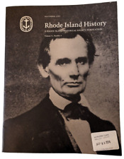 Abe Lincoln Visits Rhode Island In 1860 1993 Article Rhode Island History 14pg picture