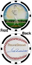 TED WILLIAMS - FIELD OF DREAMS - COMMEMORATIVE POKER CHIP ***SIGNED*** picture