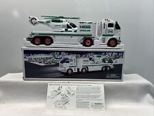 2006 Hess Toy Truck and Helicopter, New in Box Oil Gas Truck Memorabilia New picture