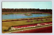 Postcard Florida Miami FL Hialeah Horse Racing Track 1960s Unposted Chrome picture