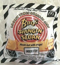 McDonald’s/Looney Tunes, Bugs Swingin’ Sedan, UNDER 3 Toy, FACTORY SEALED picture