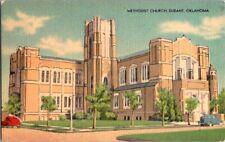Vintage Postcard Methodist Church Durant OK Oklahoma                       F-555 picture