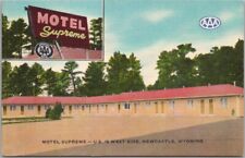1950s NEWCASTLE, Wyoming Postcard 