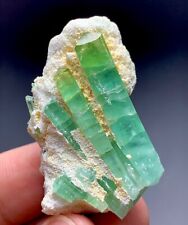 92 Carat Bi colour Tourmaline crystal Specimen  from Afghanistan picture