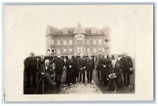 c1910s Independent Order Of Odd Fellows Home Ludlow VT RPPC Photo Postcard picture