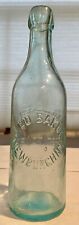 Early 1890s J ED BAKER Blob Beer Bottle NEWBURGH NY Hand Blown ORANGE COUNTY picture