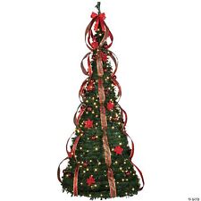 7.5 Ft Simplicitree (Classic White Lights) Prelit Simple Christmas Holiday Tree picture