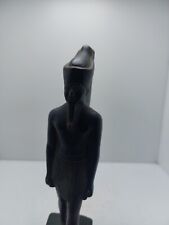 Rare Ancient Egyptian Antiquities Statue Amun Ra With Hieroglyphics Egyptian BC picture