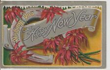 Vintage Postcard:  Wishing You A Happy New Year - Jan 1, 1911 picture