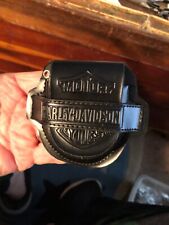 Franklin Mint Harley Davidson Pocket Watch / Lighter Holder w Belt Loop picture