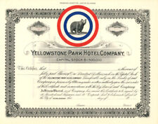 Yellowstone Park Hotel Co. - Entertainment Stocks & Bonds picture