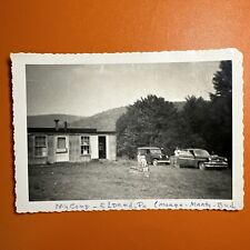 VINTAGE PHOTO Eldred, Pennsylvania McKean County - “My Camp” Original 1950s picture