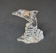 Lenox Dolphin Figurine Lead Crystal Czech Republic picture